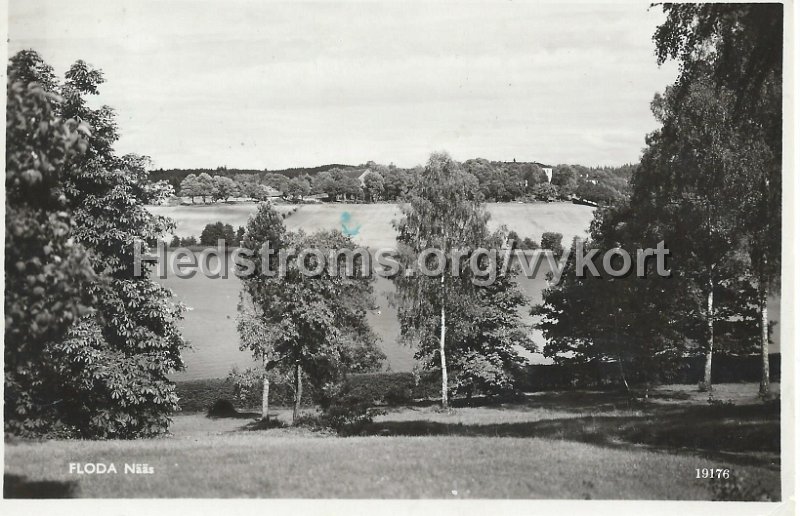 Floda. Naas. Postganget 16 juni 1937. A. B. Alga Stockholm. 19176.jpeg - Floda. Nääs.Postgånget 16 juni 1937.A. B. Alga Stockholm. 19176.