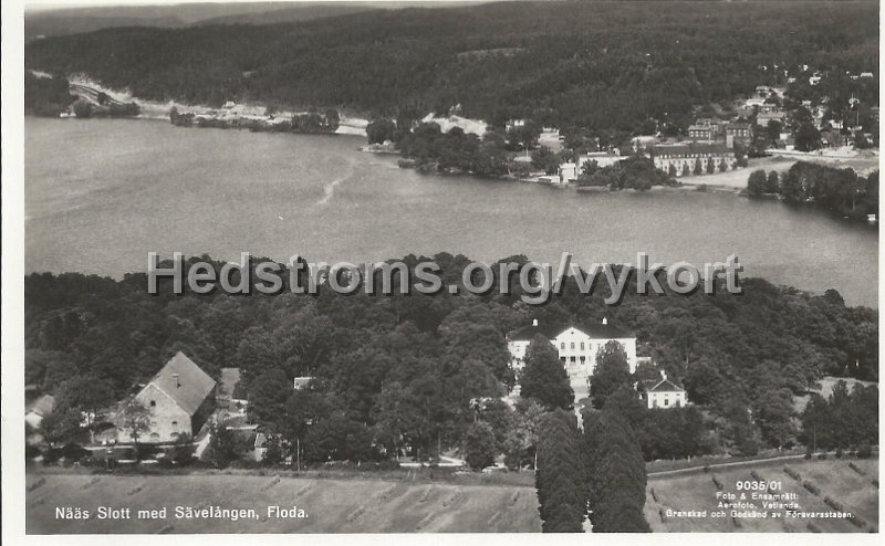 Naas Slott med Savelangen, Floda. Odaterat. Foto Ensamratt Aerofoto, Vetlanda.jpeg - Nääs Slott med Sävelången, Floda.Odaterat.Foto & Ensamrätt: Aerofoto, Vetlanda.