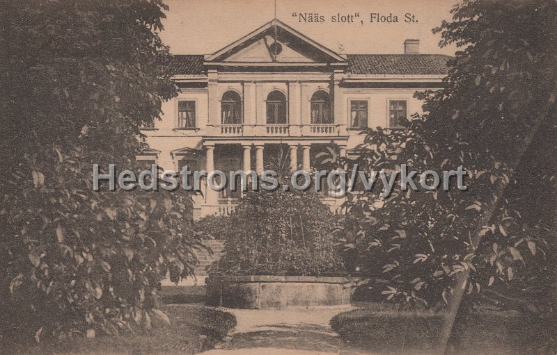 Naas slott, Floda St. Odaterat. A.B Goteborgs Konstforlag.jpg - Nääs slott, Floda St.Odaterat.A.B Göteborgs Konstförlag.