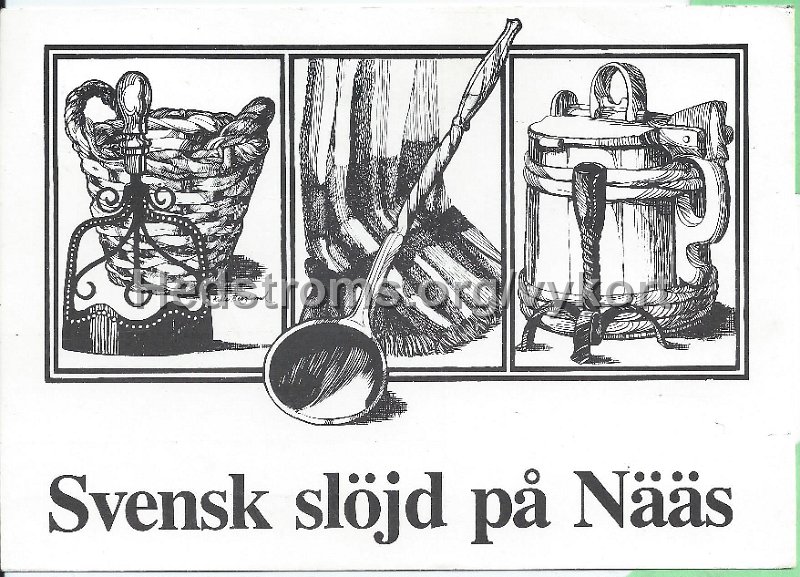 Svensk slojd pa Naas. 4 maj - 15 juni 1986.. Postganget 21 oktober 1999.jpeg - Svensk slöjd på Nääs. 4 maj - 15 juni 1986.Postgånget 21 oktober 1999.