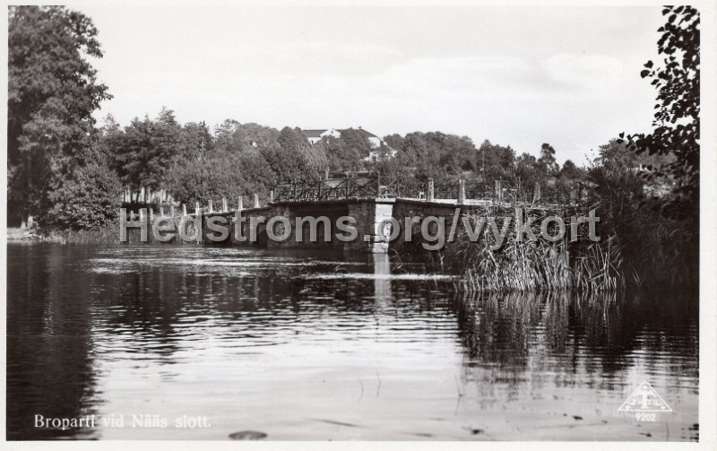 Broparti vid Naas slott. Odaterat. Traff 9202.jpg - Broparti vid Nääs slott.Odaterat.Träff 9202.