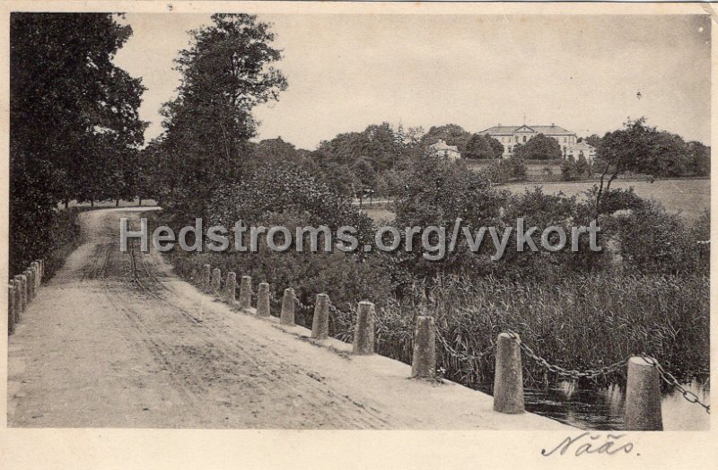 Naas. Postganget 18 augusti 1911.jpg - Nääs.Postgånget 18 augusti 1911.