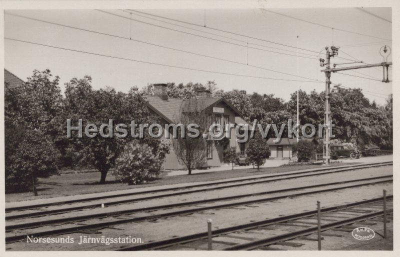 Norsesunds Jarnvagsstation. Odaterat.jpg - Norsesunds Järnvägsstation.Odaterat.