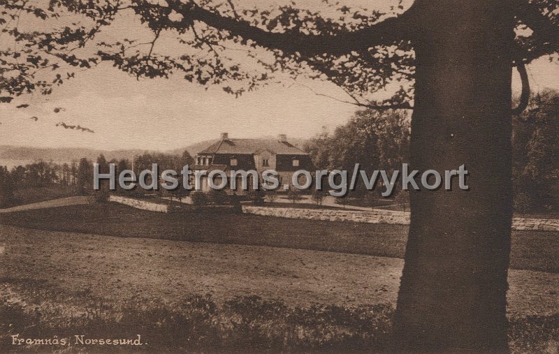 Framnas, Norsesund. Postganget 28 juli 1932.jpg - Framnäs, Norsesund.Postgånget 28 juli 1932.