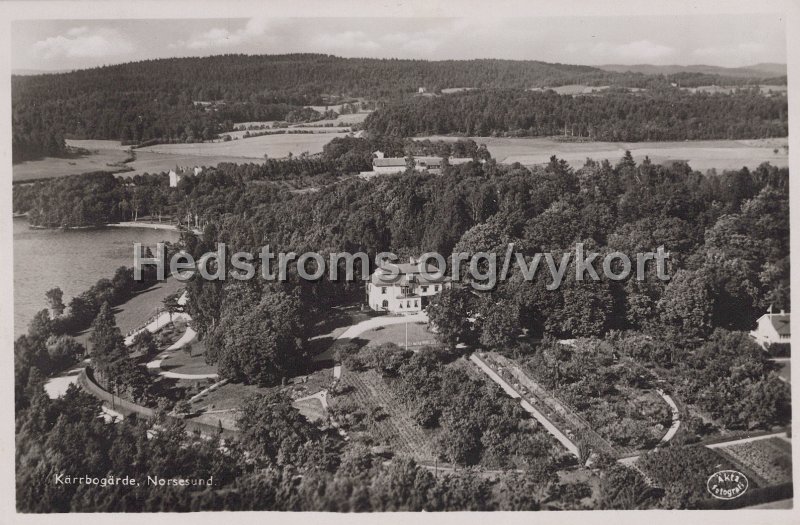 Karrbogarde, Norsesund. Postganget 14 september 1946.jpg - Kärrbogärde, Norsesund.Postgånget 14 september 1946.