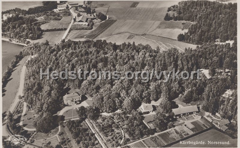 Karrbogarde. Norsesund. Postganget 6 oktober 1954. 65450.jpg - Kärrbogärde. Norsesund.Postgånget 6 oktober 1954.65450.