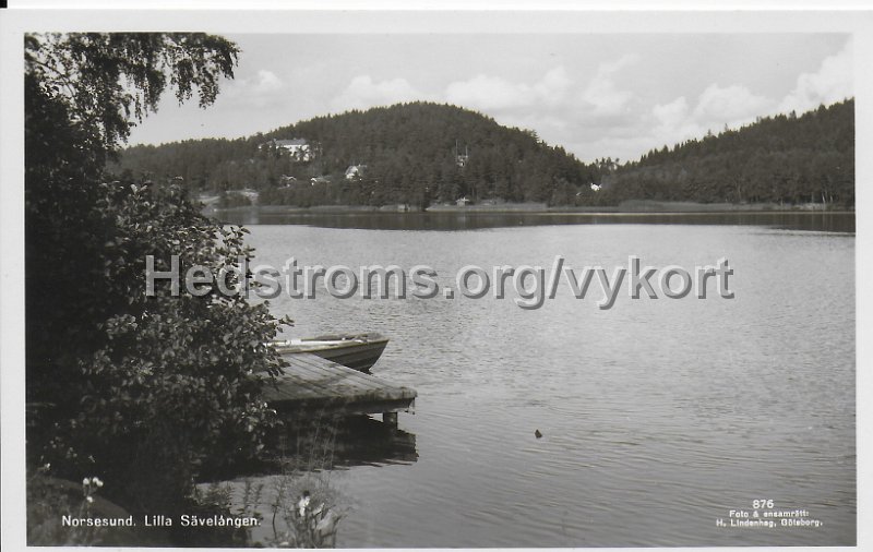Norsesund. Lilla Savelangen. Odaterat. Foto ensamratt H. Lindenhag, Goteborg. 876.jpeg - Norsesund. Lilla Sävelången.Odaterat.Foto & ensamrätt: H. Lindenhag, Göteborg. 876.