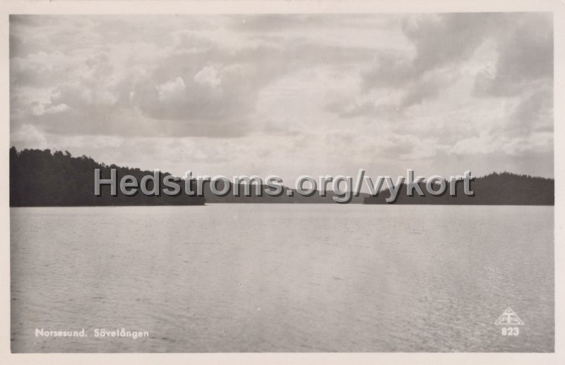 Norsesund. Savelangen. Postganget. Traff 823.jpg - Norsesund. Sävelången.Postgånget.Träff 823.