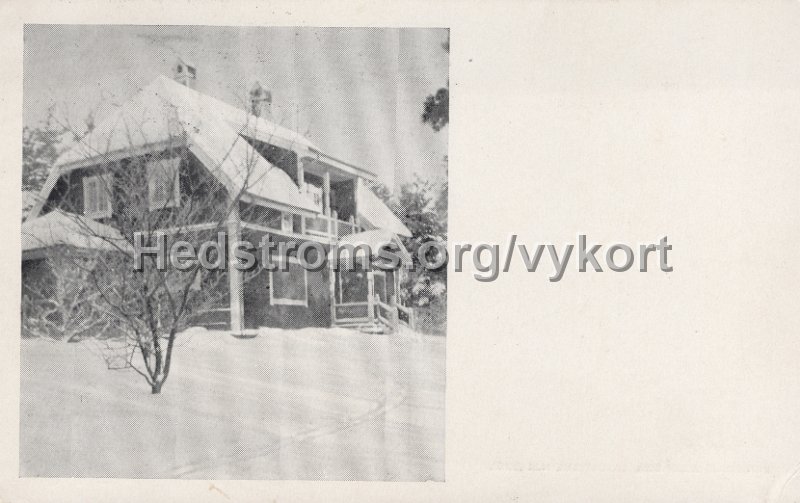 Kvinnornas Semesterhem, Skogslyckan, Norsesund. Postganget 7 februari 1940.jpg - Kvinnornas Semesterhem, Skogslyckan, Norsesund.Postgånget 7 februari 1940.