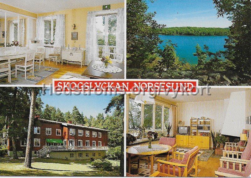 Skogslyckan, Norsesund. 441 90 Alingsas. Tel. 0322 500 01. Postganget. Copyright Lindenhags, Floda. Tel. 0302 2545. Foto  Alf Bokgren. 10446.jpeg - Skogslyckan, Norsesund. 441 90 Alingsås. Tel. 0322 500 01.Postgånget.Copyright: Lindenhags, Floda. Tel. 0302 2545.Foto: Alf Bokgren. 10446.