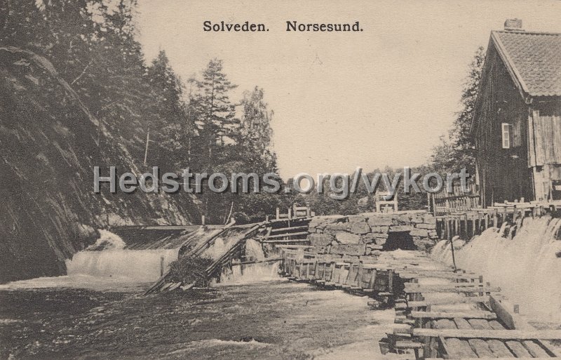 Solveden. Norsesund. Odaterat. Forlag Bjorklund  Anderson, Norsesund.jpg - Solveden. Norsesund.Odaterat.Förlag: Björklund & Anderson, Norsesund.