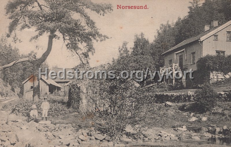 Norsesund. Postganget 11 maj 1909.jpg - Norsesund.Postgånget 11 maj 1909.