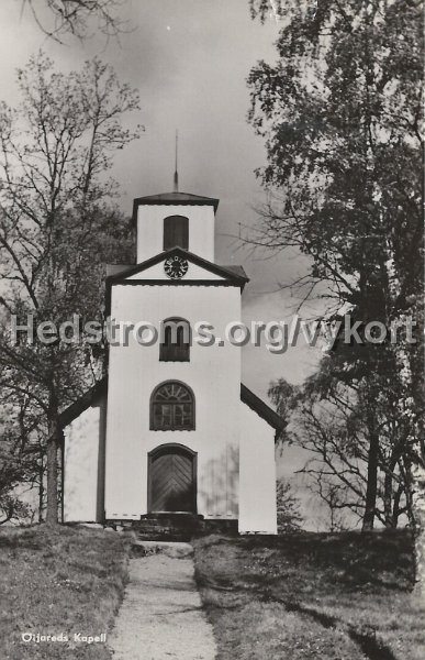 Oijareds kapell. Postganget 22 augusti 1977.jpeg - Öijareds kapell.Postgånget 22 augusti 1977.