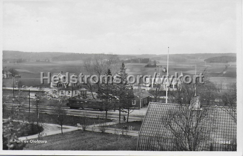 Parti av Olofstorp. Odaterat. Svenska  Pressbyran 19545.jpeg - Parti av Olofstorp.Odaterat.Svenska  Pressbyrån 19545.