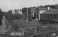 Olofstorp. Forsamlingshemmet i forgrunden. Postganget 26 juni 1941. Foto ensamratt C. A. Traff, Goteborg