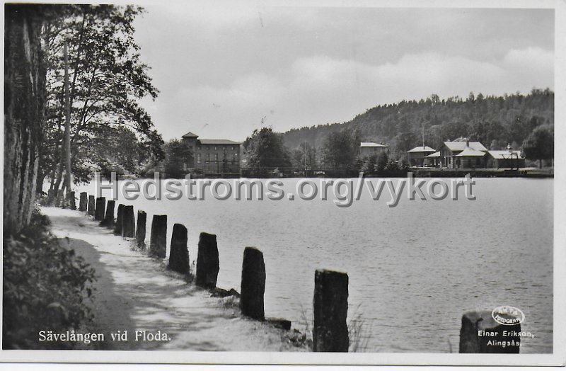 Savelangen vid Floda 3 jan 1946.jpeg - Sävelången vid Floda.Postgånget 3 jan 1946.