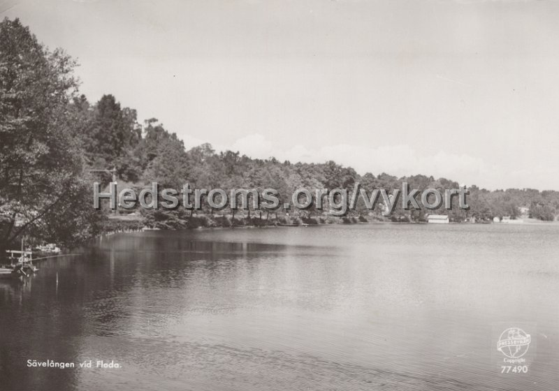 Savelangen vid Floda.Postganget 2 juli 1975. Pressbyran 77490.jpg - Sävelången vid Floda.'Postgånget 2 juli 1975.Pressbyrån 77490.