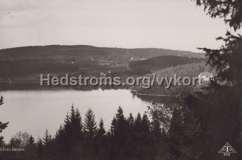 Savelangen. Postganget 11 augusti 1938. Forlag Alrik Hedlund, Goteborg.jpg - Sävelången.Postgånget 11 augusti 1938.Förlag: Alrik Hedlund, Göteborg.