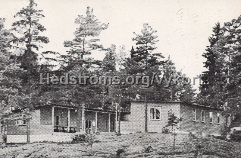 Fran Ungdomsgarden, Sjovik (logementen). Postganget 26 xxx 1947.jpg - Från Ungdomsgården, Sjövik (logementen).Postgånget 26 xxx 1947.