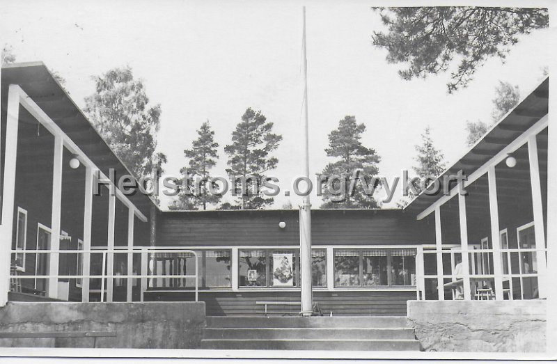 Sjoviksgarden. . Postganget 7 augusti 1957.jpeg - Sjöviksgården.Postgånget 7 augusti 1957.