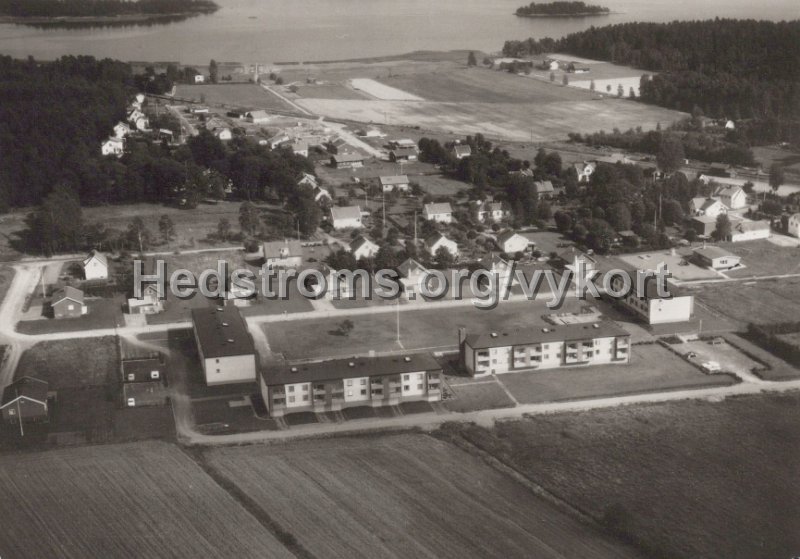 Flyfoto over Sjovik. Odaterat. . Ensamratt Foto A B Flygtrafik, Dals Langed.jpg - Flygfoto över Sjövik.Odaterat.Ensamrätt & Foto: A/B Flygtrafik, Dals Långed.