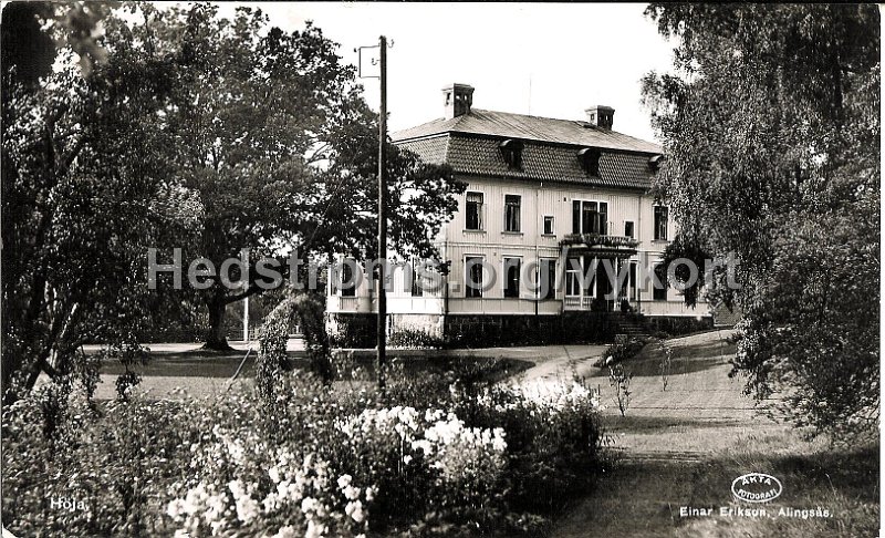 Hoja. Postganget 21 december 1940. Einar Erikson, Alingsas.jpg - Höja.Postgånget 21 december 1940.Einar Erikson, Alingsås.