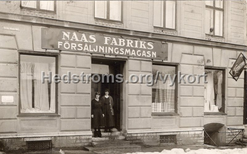 Naas Fabriks Forsaljningsaktiebolag. Odaterat.jpg - Nääs Fabriks Försäljningsmagasn.Odaterat.