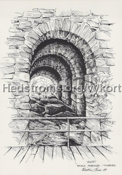 Valvet, Gama Fabriken i Tollered. Kerstoin Friis -84. Odaterat. Lerums Boktr. AB. 13201.jpg - Valvet, Gama Fabriken i Tollered.Kerstin Friis -84.Odaterat.Lerums Boktr. AB. 13201.