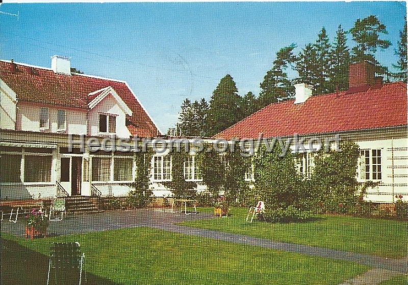 Vastra Bodarne, Skogsgardens Konvalescenthem. Postganget 1 nov 1975.jpeg - Västra Bodarne, Skogsgårdens Konvalescenthem.Postgånget 1 nov 1975.