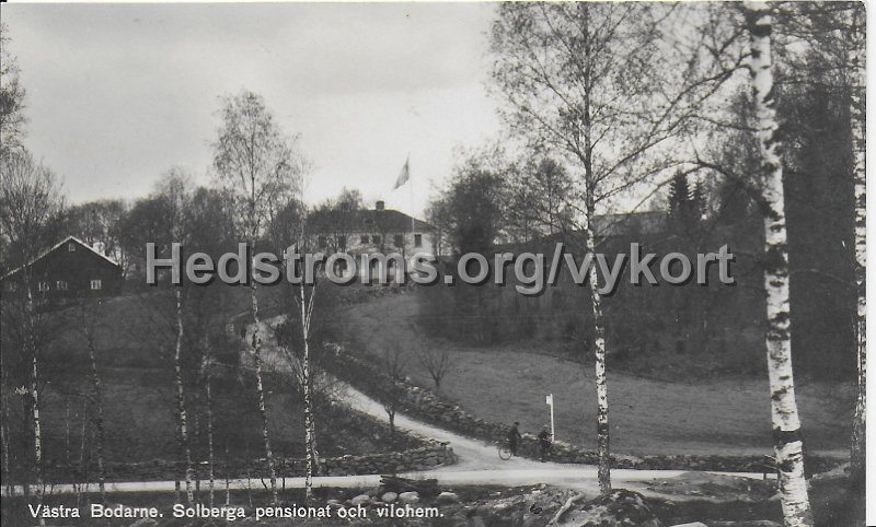 Vastra Bodarne. Solberga pensionat och Vilohem.jpeg - Västra Bodarne.Solberga pensionat och Vilohem.