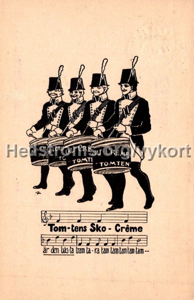 Tomtens sko-Creme. Daterat 3 juni 1911. Vysida.jpg - Tomtens Sko-Crême.Daterat 3 juni 1911.Vysida.