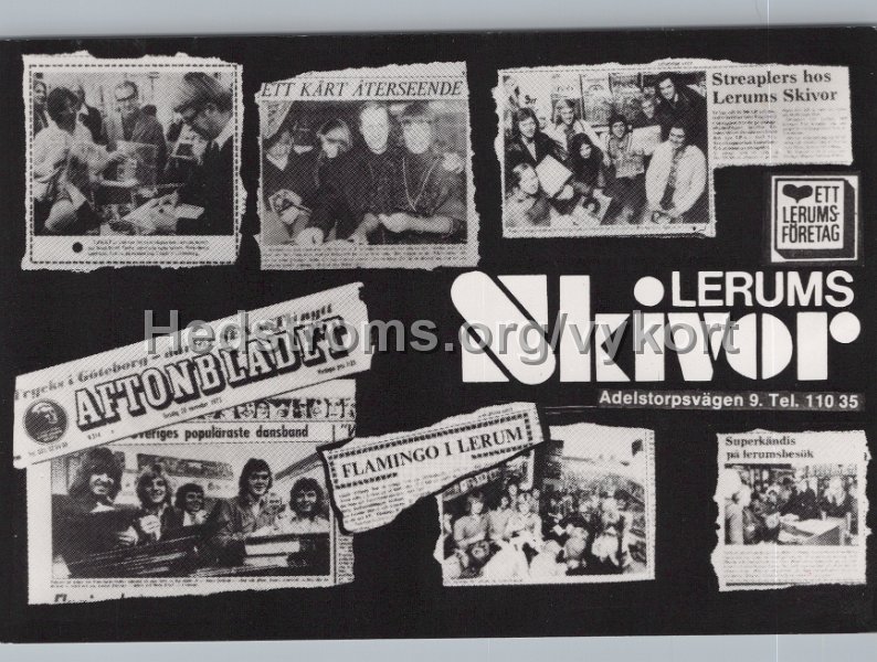 Lerums Skivor. Postganget 18 juli 1981.jpg - Lerums Skivor.Postgånget 18 juli 1981.