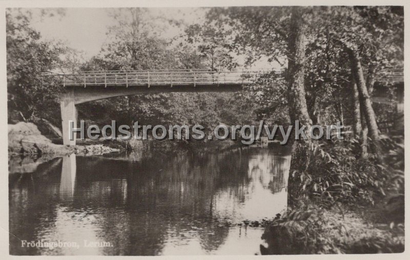 Frodinsgbron, Lerum. Odaterat 2.jpg - Frödingsbron, Lerum.Odaterat.