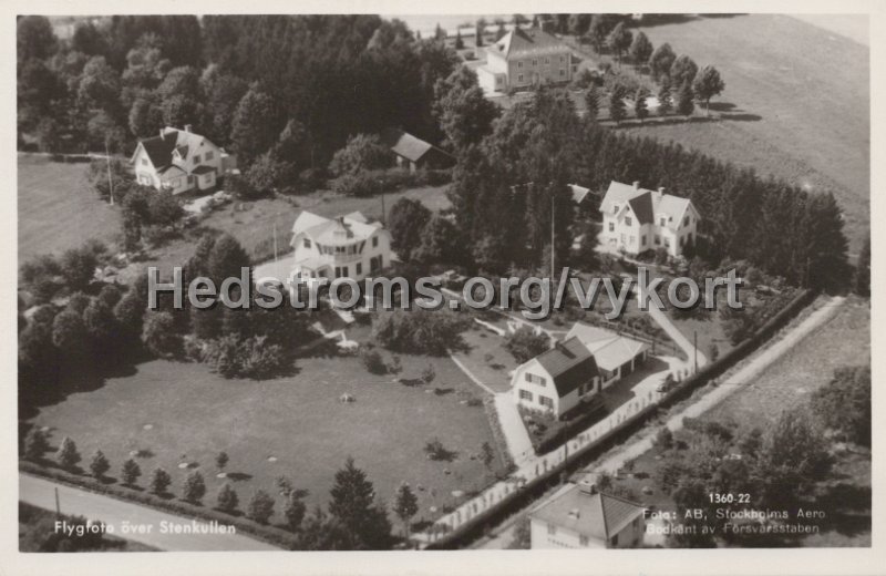 Flygfoto over Stenkullen. Odaterat. Foto AB, Stockholms Aero (2).jpg - Flygfoto över Stenkullen.Odaterat.Foto: AB, Stockholms Aero.