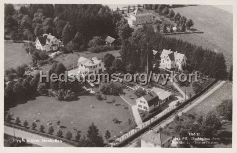 Flygfoto over Stenkullen. Odaterat. Foto AB, Stockholms Aero.jpg - Flygfoto över Stenkullen.Odaterat.Foto: AB, Stockholms Aero.