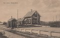 Stenkullens Stationshus. Postganget 10 juli 1922. A.B Goteborgs Konstforlag