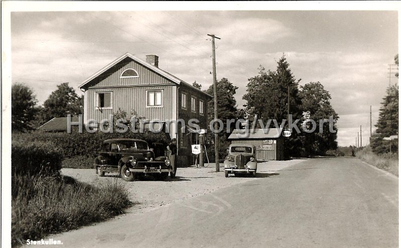 Stenkullen. Postganget 4 juli 1932. Foto-Carlsson, Goteborg.jpg - Stenkullen.Postgånget 4 juli 1932.Foto-Carlsson, Göteborg.