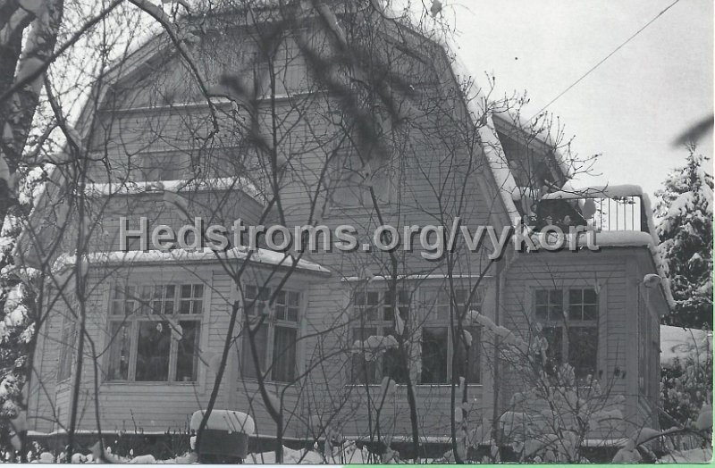 Villa Vanhem. Postganget 4 april 1963.jpeg - Villa Vänhem.Postgånget 4 april 1963.