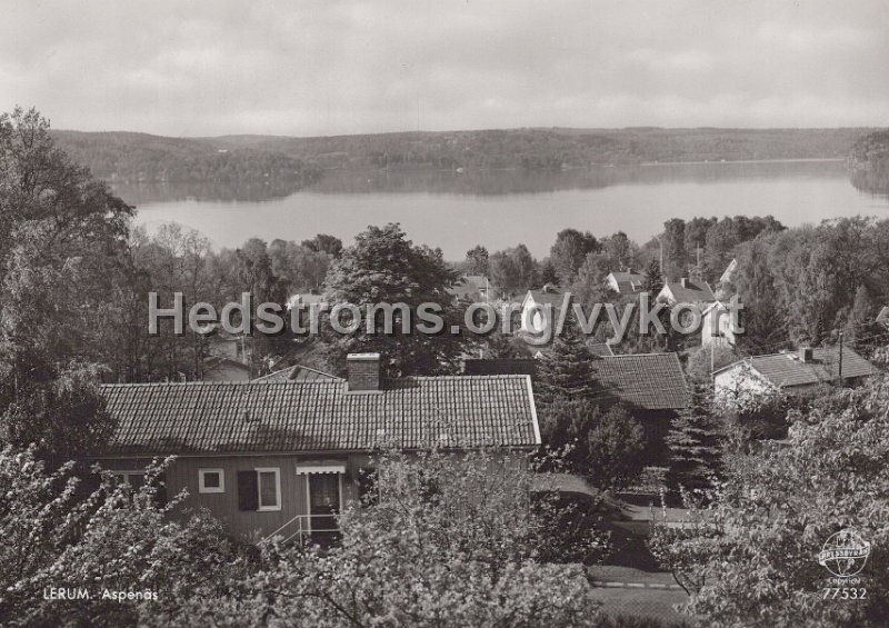 Lerum. Aspenas. Postganget 22 juni 1961. Pressbyran 77532.jpg - Lerum. Aspenäs.Postgånget 22 juni 1961.Pressbyrån 77532.